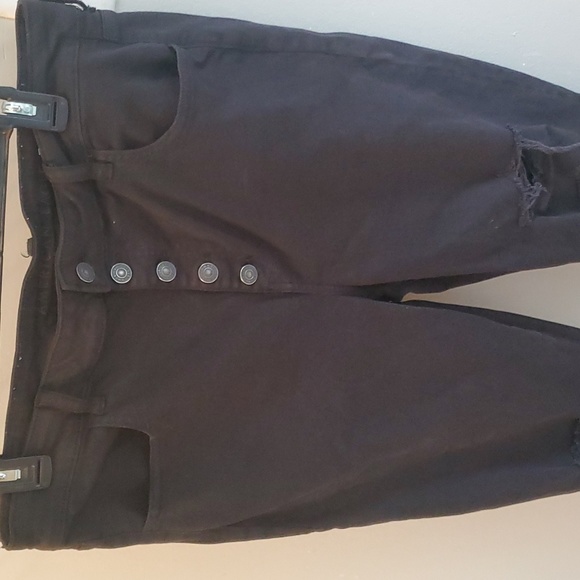 American Eagle black jeans size 16 Reg - Picture 2 of 6